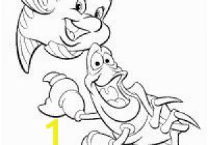 Flounder and Sebastian Coloring Pages 544 Best Little Mermaid Coloring Images