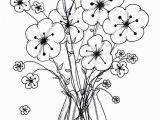 Flower Coloring Pages Adults Coloring Pages for Adults Flowers Free