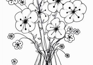 Flower Coloring Pages Adults Coloring Pages for Adults Flowers Free