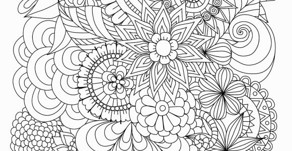 Flower Coloring Pages Adults Flowers Abstract Coloring Pages Colouring Adult Detailed Advanced