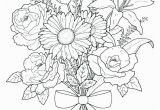 Flower Coloring Pages for Adults to Print Flower Coloring Pages for Adults 72