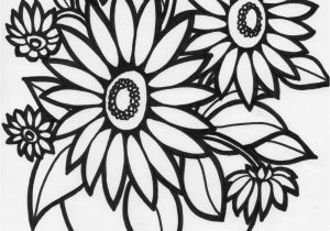 Flower Coloring Pages Free Printable Free Printable Flower Coloring Pages for Adults Veles Me Inside