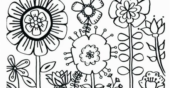 Flower Coloring Pages Free Printable Simple Flower Coloring Pages Simple Flowers G Pages Colouring