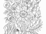 Flower Coloring Pages Printable for Adults 31 Best and Free Flower Coloring Pages for Adults