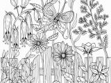 Flower Garden Coloring Pages 25 Flower Garden Coloring Pages