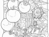 Flower Garden Coloring Pages Printable Color with Images