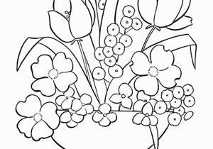 Flower Images Coloring Pages Cool Vases Flower Vase Coloring Page Pages Flowers In A top I 0d Ruva