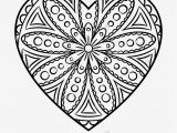 Flower Mandala Coloring Pages Printable Heart Mandala Coloring Pages Printable Color Pages for Adults