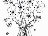 Flower Vase Coloring Pages Flower Coloring Pages for Adults Inspirational Cool Vases Flower