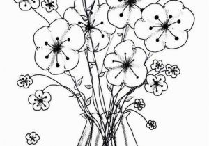 Flower Vase Coloring Pages Flower Coloring Pages for Adults Inspirational Cool Vases Flower