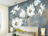 Flower Wall Murals Uk Custom Flowers Wallpaper 3d Retro Rose Murals for the Living Room