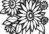 Flowers Coloring Pages Print Colouring Pages Bouquet Flowers Printable Free for Kids Girls