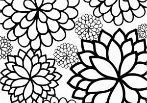 Flowers Coloring Pages Print Free Printable Bursting Blossoms Flower Coloring Page