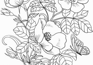 Flowers Coloring Pages Print Spring Flowers Coloring Page