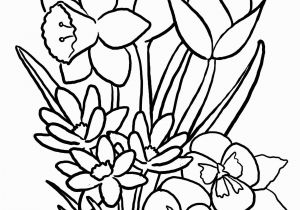 Flowers Coloring Pages Printable Coloring Flower New Coloring Flower Fresh Free Printable