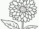 Flowers Coloring Pages Printable Flower Coloring