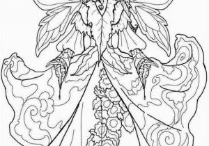 Flying Fairy Coloring Pages Pin by Wallflower Market On Coloring for Grown Ups
