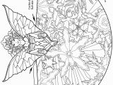 Flying Fairy Coloring Pages Tree topper Fairy Angel Coloring Books for Adults