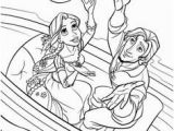 Flynn Rider and Rapunzel Coloring Pages 156 Best Tangled Colouring Pages Images On Pinterest