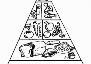 Food Pyramid Coloring Page Food Pyramid Coloring Page for Preschoolers Coloring Home