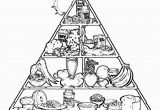 Food Pyramid Coloring Page Free Printable Food Coloring Pages for Kids