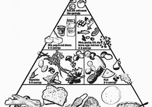 Food Pyramid Coloring Page Free Printable Food Coloring Pages for Kids