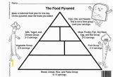 Food Pyramid Coloring Page Worksheet Food Pyramid Worksheets Blank Food Pyramid