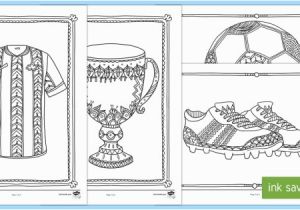 Football Colouring Pages Printable Uk Football Mindfulness Colouring Sheets Teacher Made