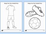 Football Colouring Pages Printable Uk Free Design A Football Strip Teacher Made