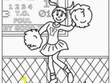 Football Player and Cheerleader Coloring Pages 20 Best Cheerleading Coloring Pages Images On Pinterest