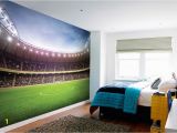 Football Scoreboard Wall Mural 1wall Football Stadium Pitch Football Ground Wallpaper Wall Mural