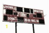 Football Scoreboard Wall Mural Vintage Football Scoreboard In 2019 Wall Decor