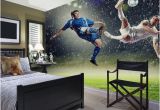 Football Splash Wall Mural Made to Measure Football Wallpaper Mural Perfect for Boys