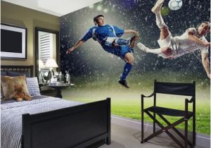 Football Splash Wall Mural Made to Measure Football Wallpaper Mural Perfect for Boys