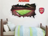 Football Stadium Wall Murals Empty Smashed Emirates Stadium Inside View Wall Stickers Football