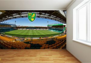 Football Stadium Wall Murals norwich City Fc Carrow Road Full Wall Mural 2 Wall Stickers F