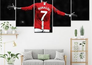 Football Wall Mural Wallpaper ácanvas Painting Football soccer Start Old Trafford 5