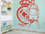 Football Wall Murals for Kids Cristiano Ronaldo Football Players Wall Sticker Kids Room Bedroom