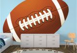 Football Wall Murals for Kids Football Wallpaper Graphic Football Wall Adhesive