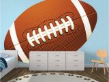 Football Wall Murals for Kids Football Wallpaper Graphic Football Wall Adhesive