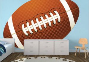 Football Wall Murals for Kids Football Wallpaper Graphic Football Wall Adhesive