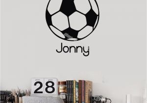 Football Wall Murals for Kids Life is Simple Eat Sleep Play Quotes Football Decals Vinyl Wall