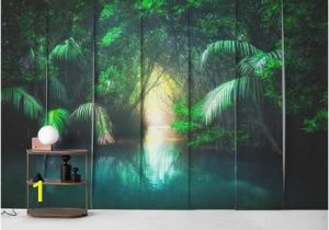 Forest Stream Wall Mural Jungle southeast asia Wall Mural Wallpaper Nature