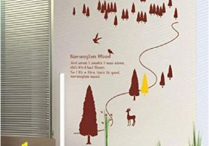 Forest Wall Decal Mural Amazon Ekea Home Home Decorative Mural Decal Art Vinyl