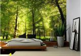Forest Wall Mural Decal Crowded forest Mural Wall Mural Removable Sticker