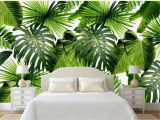 Forest Wall Mural Painting Custom Wall Mural Tropical Rain forest Wallpaper Fresh Green