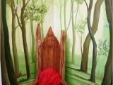 Forest Wall Mural Painting Enchanted Story forest Mural Hand Painted In Grove Park