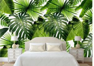 Forest Wallpaper Murals for Walls Custom Wall Mural Tropical Rain forest Wallpaper Fresh Green Banana