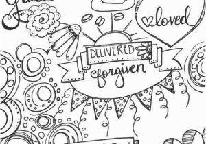 Forgiveness Coloring Pages Faithful Promises Hand Drawn Coloring Page