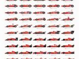 Formula One Wall Murals Ferrari Evolution Poster